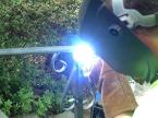inhouse welding repairs and solid iron fence installation